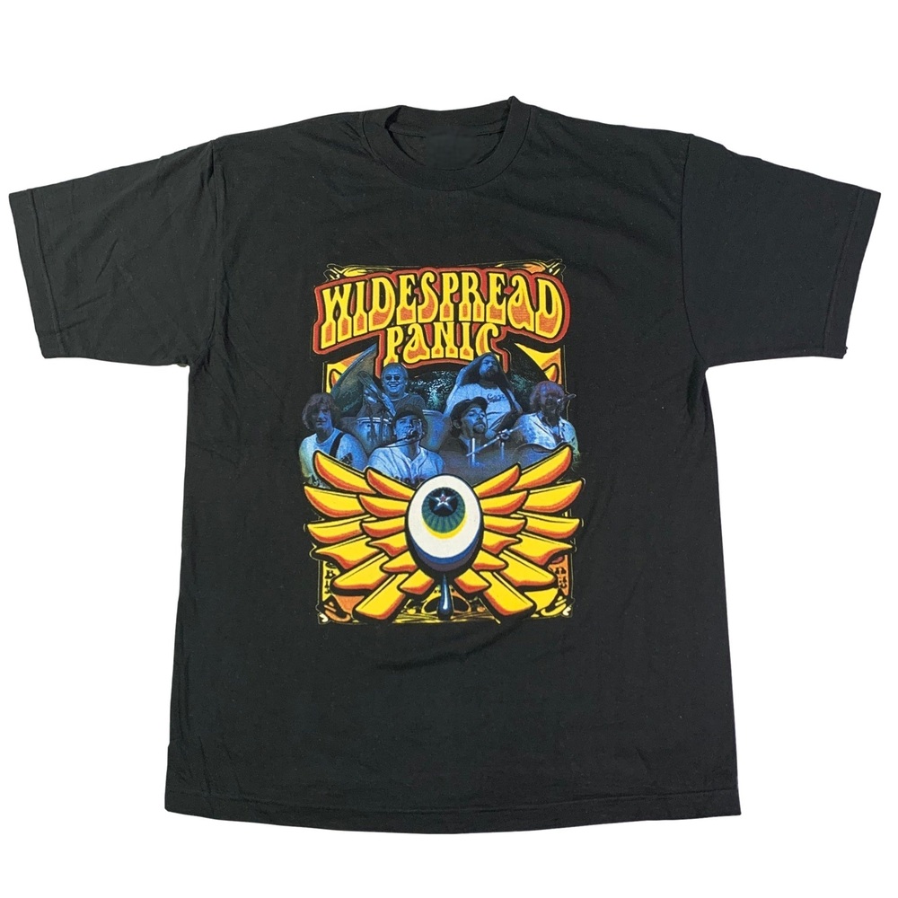 Widespread Panic Rock Band Black Tee